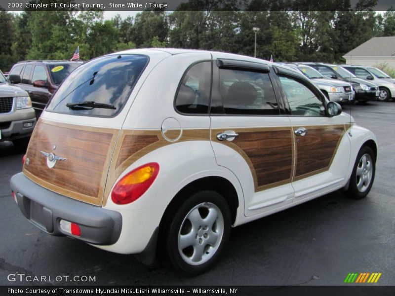 Stone White / Taupe 2002 Chrysler PT Cruiser Touring