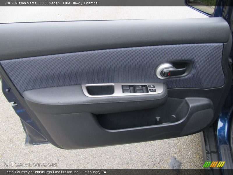 Blue Onyx / Charcoal 2009 Nissan Versa 1.8 SL Sedan