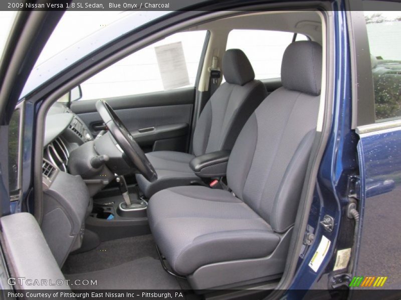 Blue Onyx / Charcoal 2009 Nissan Versa 1.8 SL Sedan