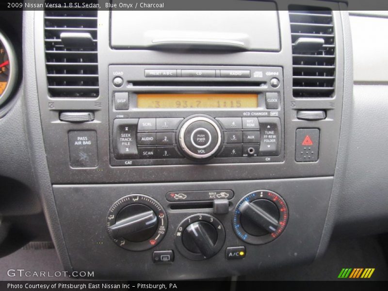 Blue Onyx / Charcoal 2009 Nissan Versa 1.8 SL Sedan