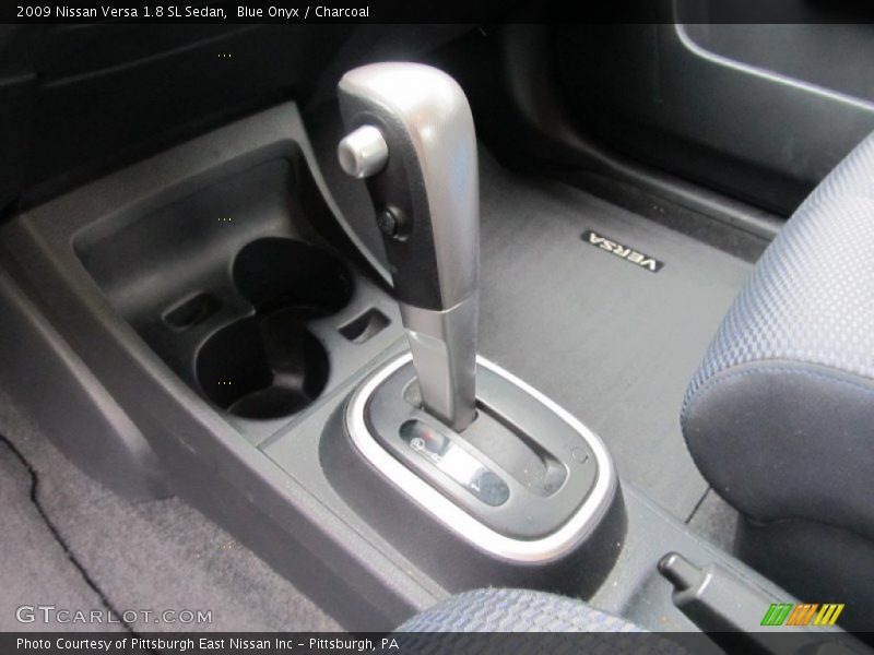 Blue Onyx / Charcoal 2009 Nissan Versa 1.8 SL Sedan