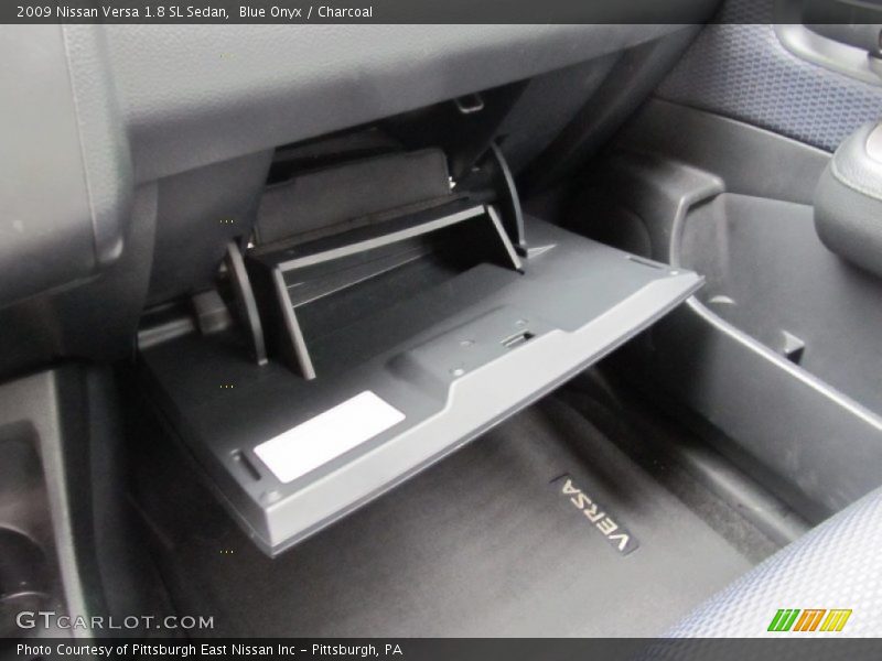 Blue Onyx / Charcoal 2009 Nissan Versa 1.8 SL Sedan