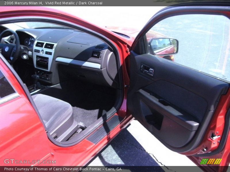 Vivid Red Metallic / Dark Charcoal 2006 Mercury Milan I4