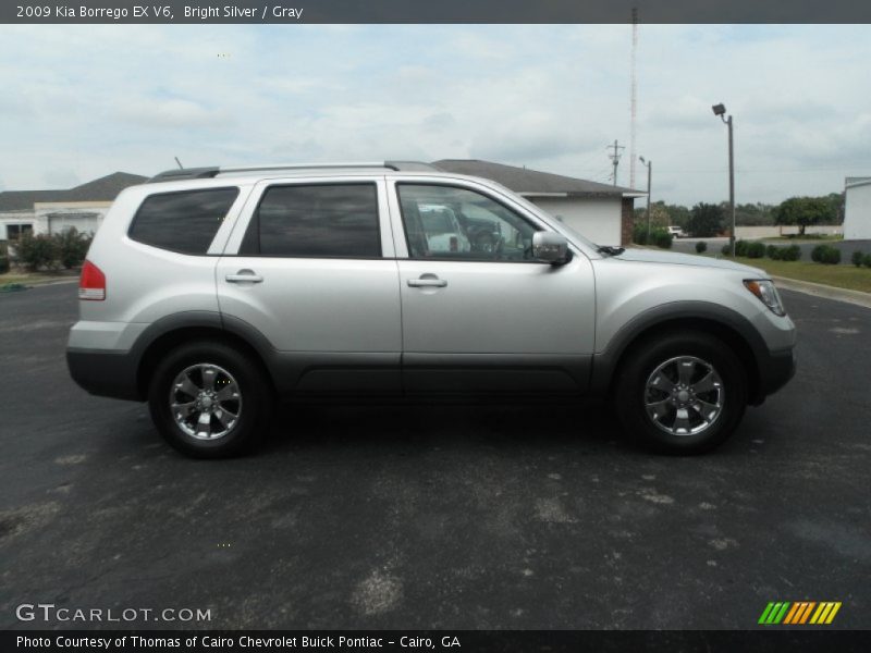 Bright Silver / Gray 2009 Kia Borrego EX V6