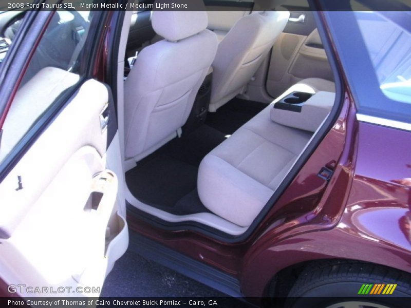 Merlot Metallic / Medium Light Stone 2008 Ford Taurus SEL
