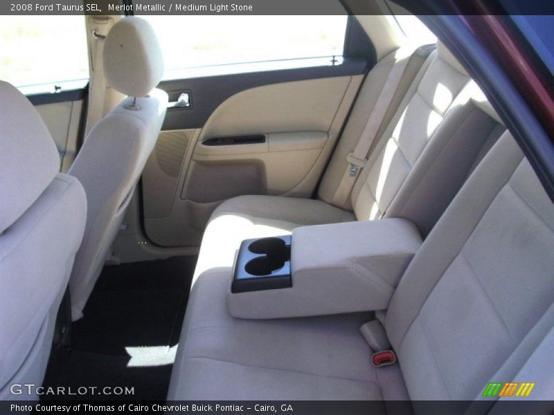 Merlot Metallic / Medium Light Stone 2008 Ford Taurus SEL
