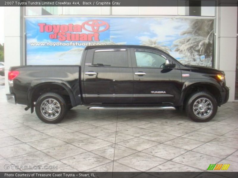 Black / Graphite Gray 2007 Toyota Tundra Limited CrewMax 4x4