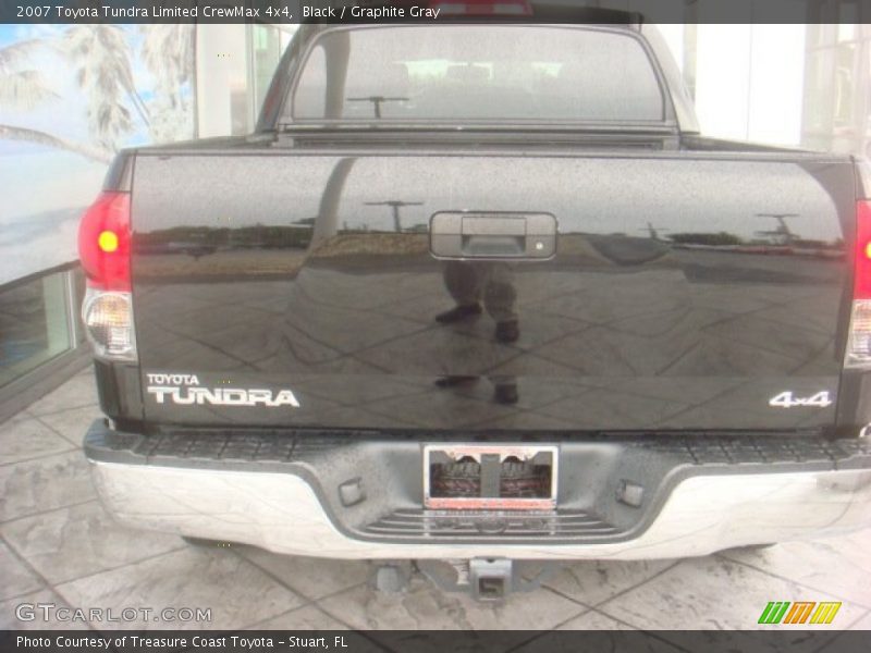 Black / Graphite Gray 2007 Toyota Tundra Limited CrewMax 4x4