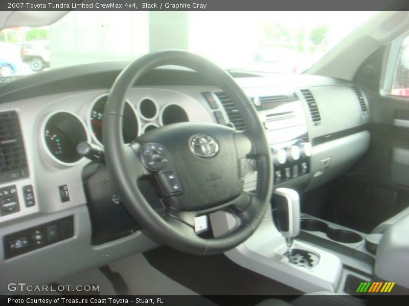Black / Graphite Gray 2007 Toyota Tundra Limited CrewMax 4x4