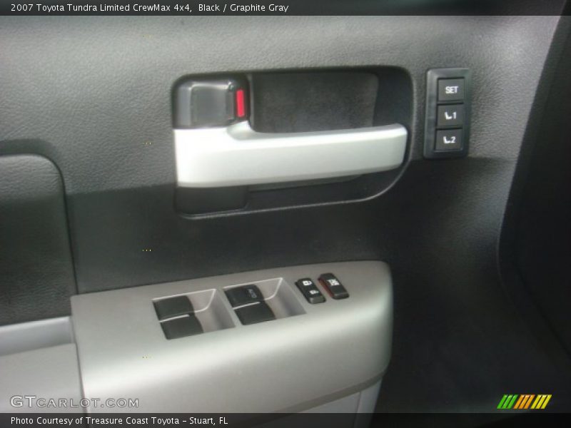 Black / Graphite Gray 2007 Toyota Tundra Limited CrewMax 4x4