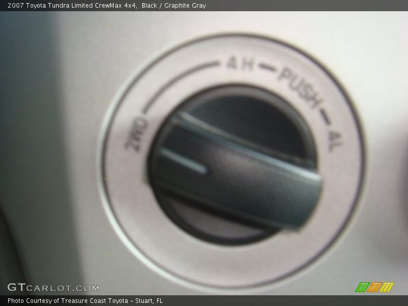 Black / Graphite Gray 2007 Toyota Tundra Limited CrewMax 4x4