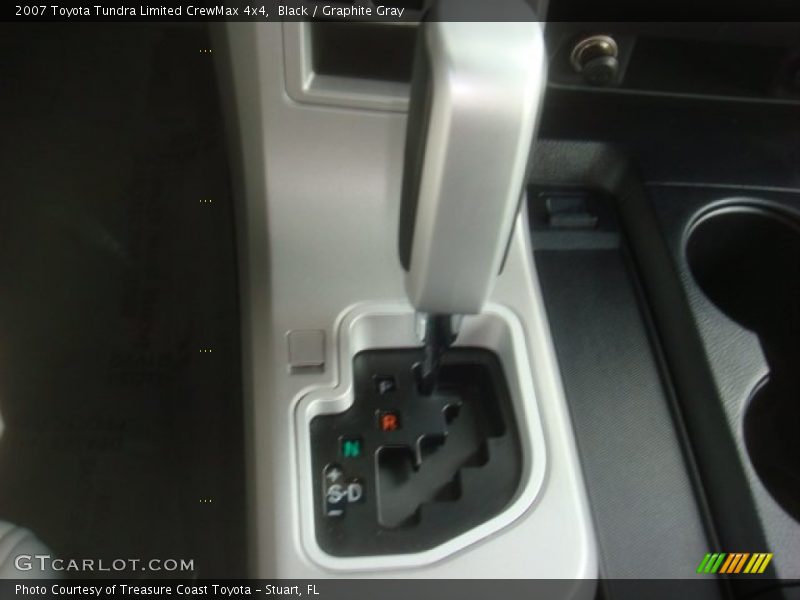 Black / Graphite Gray 2007 Toyota Tundra Limited CrewMax 4x4