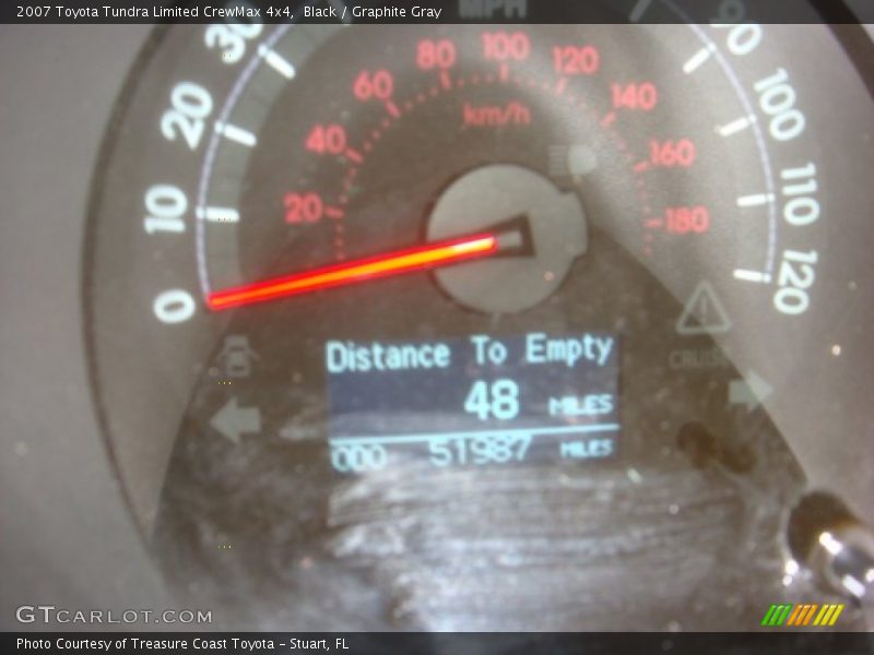Black / Graphite Gray 2007 Toyota Tundra Limited CrewMax 4x4