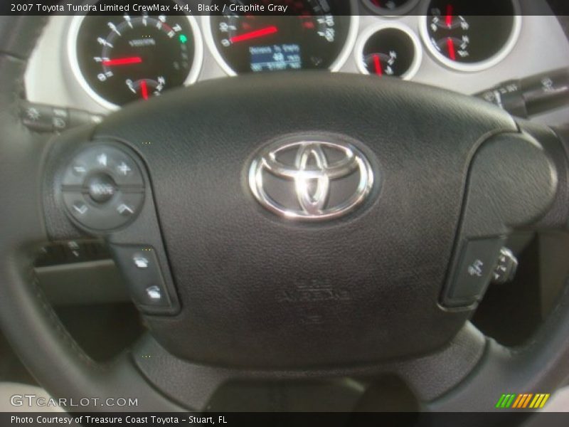 Black / Graphite Gray 2007 Toyota Tundra Limited CrewMax 4x4