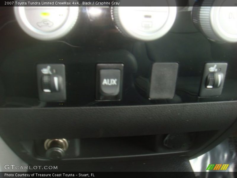 Black / Graphite Gray 2007 Toyota Tundra Limited CrewMax 4x4