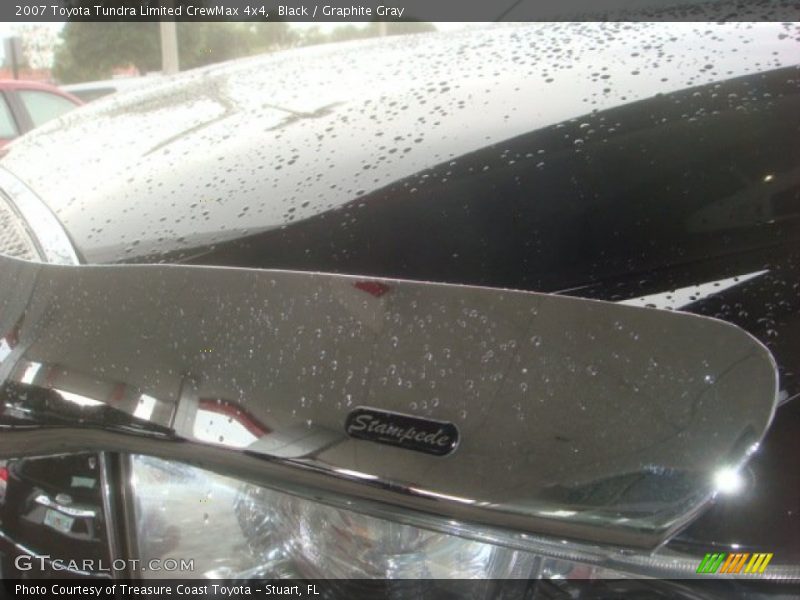 Black / Graphite Gray 2007 Toyota Tundra Limited CrewMax 4x4
