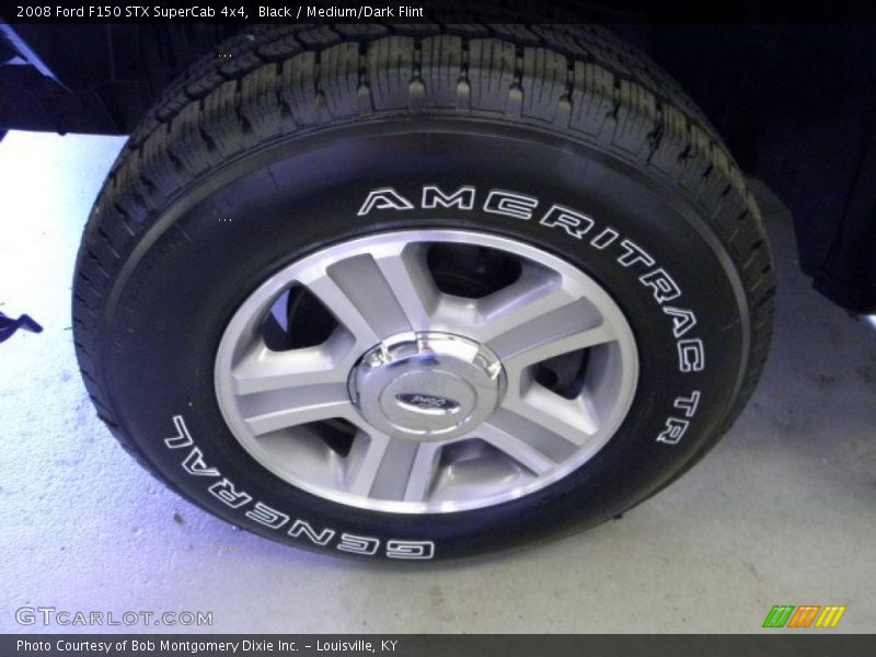 Black / Medium/Dark Flint 2008 Ford F150 STX SuperCab 4x4
