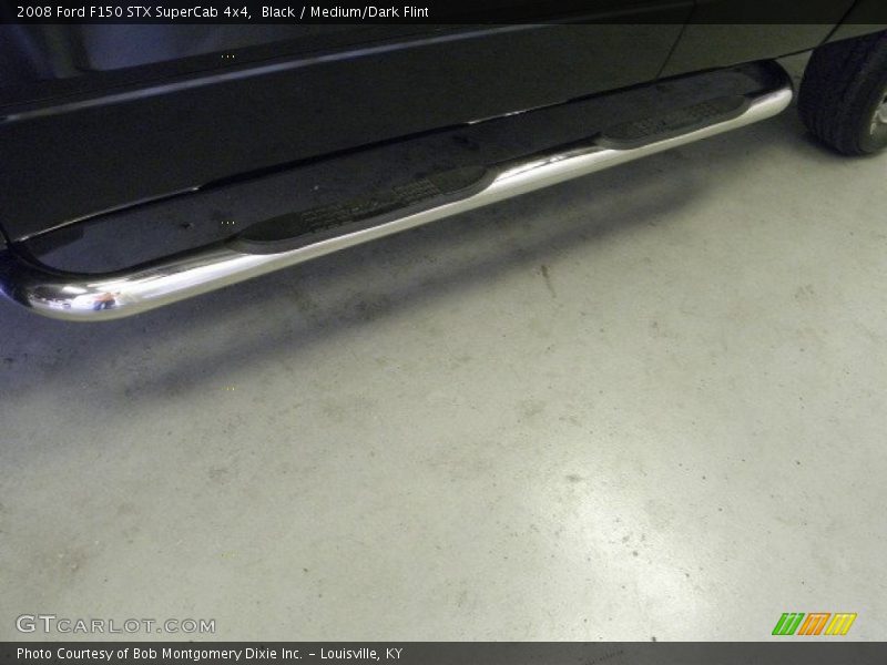 Black / Medium/Dark Flint 2008 Ford F150 STX SuperCab 4x4