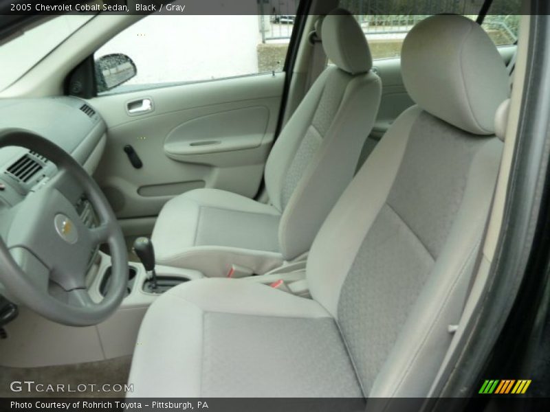 Black / Gray 2005 Chevrolet Cobalt Sedan