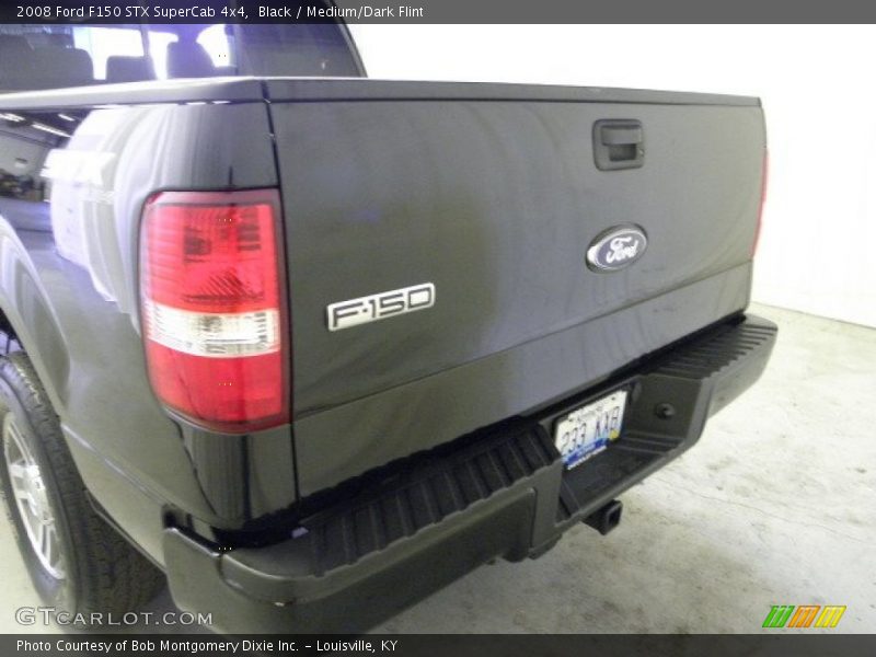 Black / Medium/Dark Flint 2008 Ford F150 STX SuperCab 4x4