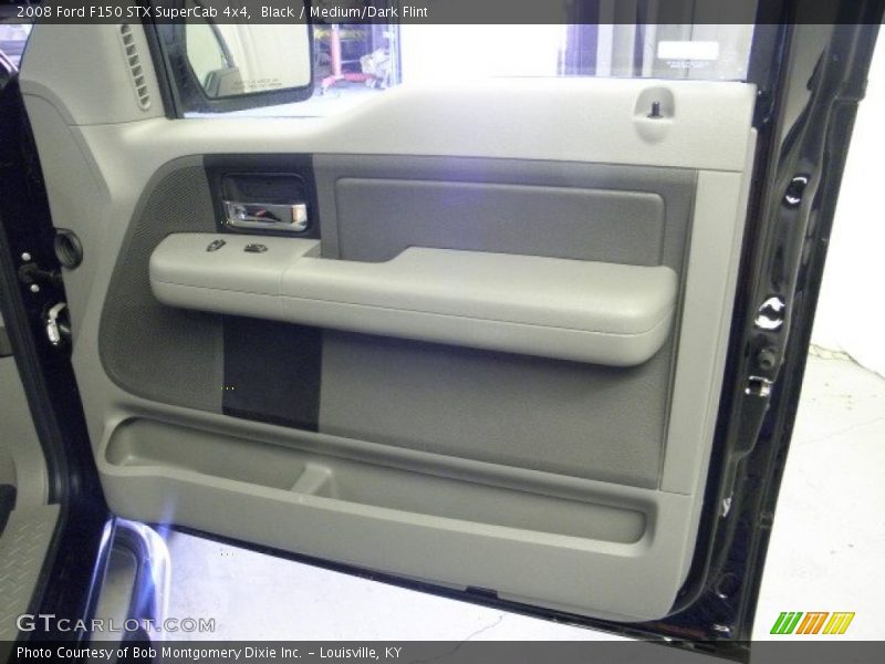 Black / Medium/Dark Flint 2008 Ford F150 STX SuperCab 4x4