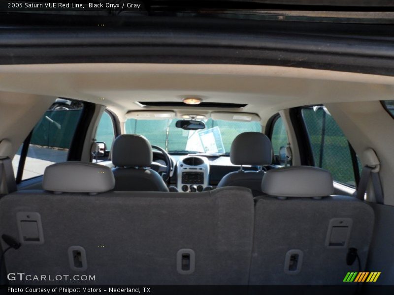 Black Onyx / Gray 2005 Saturn VUE Red Line