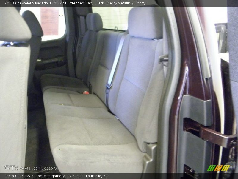 Dark Cherry Metallic / Ebony 2008 Chevrolet Silverado 1500 Z71 Extended Cab