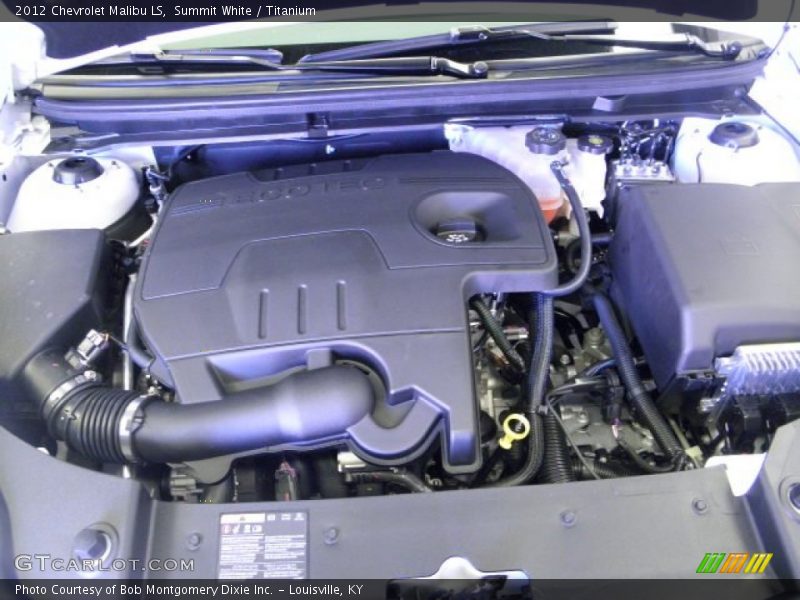 Summit White / Titanium 2012 Chevrolet Malibu LS