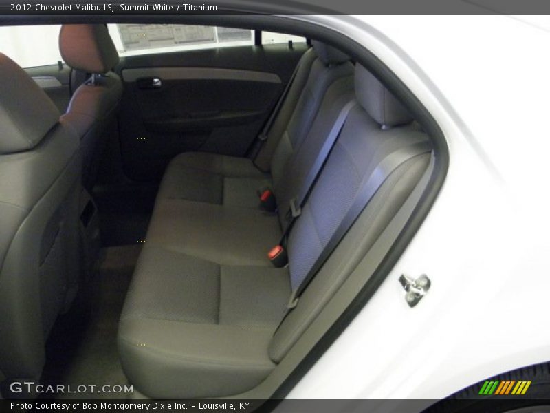 Summit White / Titanium 2012 Chevrolet Malibu LS