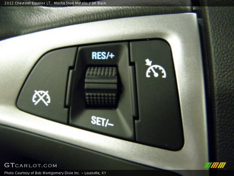Mocha Steel Metallic / Jet Black 2012 Chevrolet Equinox LT