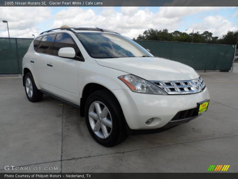 Glacier Pearl White / Cafe Latte 2005 Nissan Murano SE