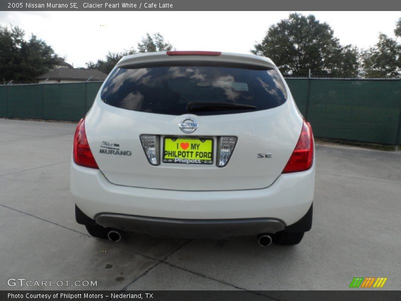 Glacier Pearl White / Cafe Latte 2005 Nissan Murano SE