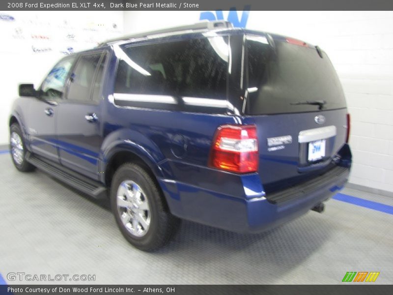 Dark Blue Pearl Metallic / Stone 2008 Ford Expedition EL XLT 4x4