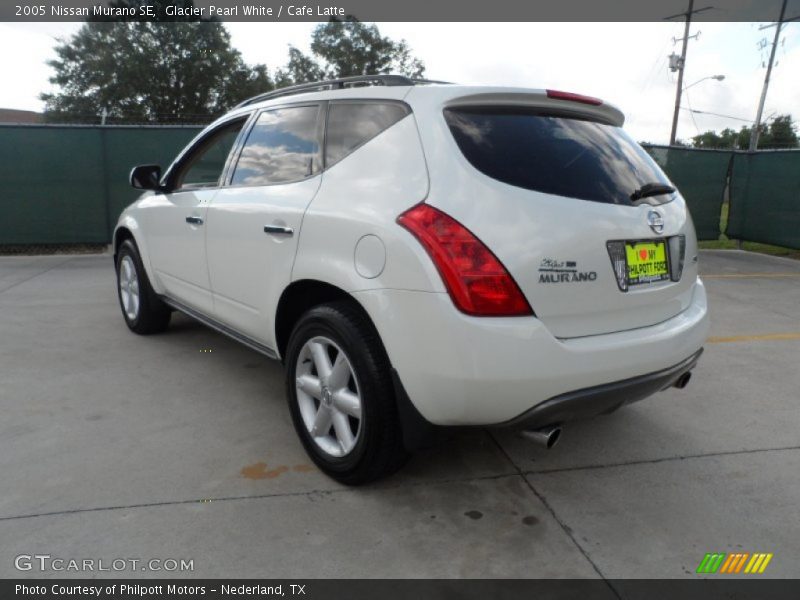 Glacier Pearl White / Cafe Latte 2005 Nissan Murano SE