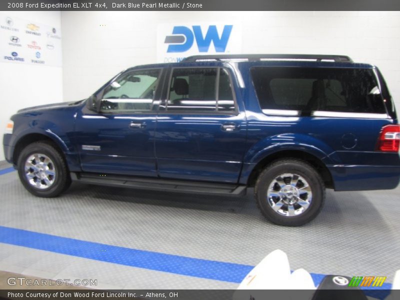 Dark Blue Pearl Metallic / Stone 2008 Ford Expedition EL XLT 4x4