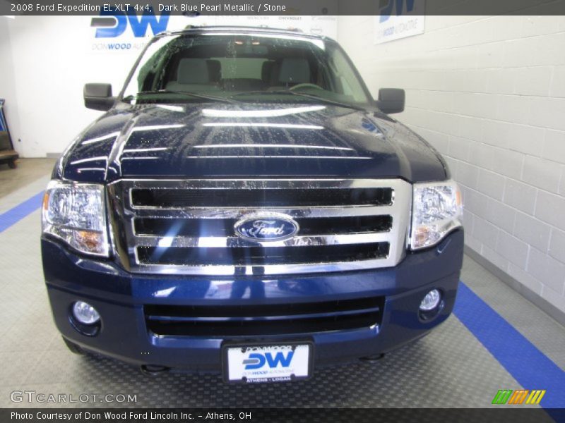 Dark Blue Pearl Metallic / Stone 2008 Ford Expedition EL XLT 4x4