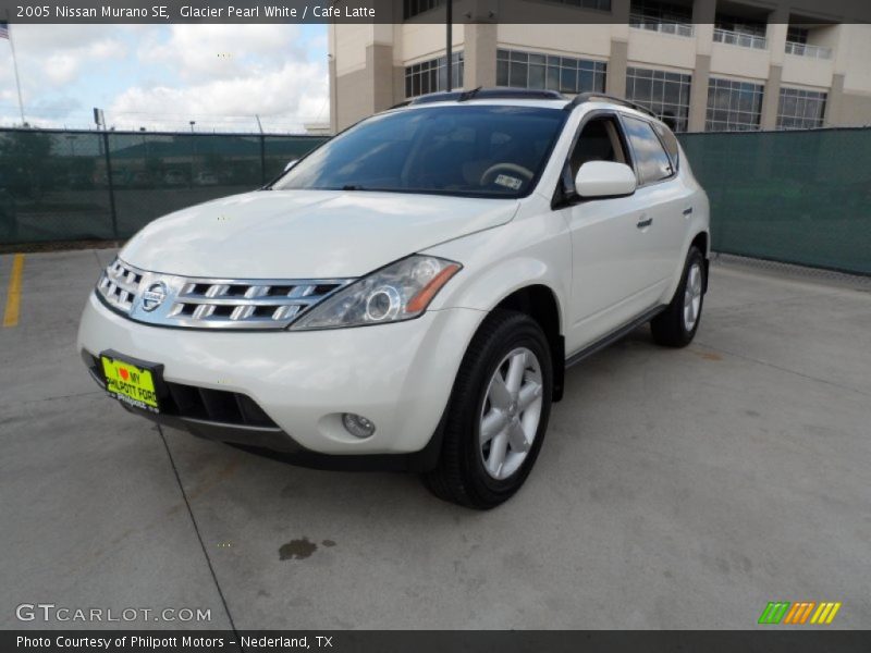 Glacier Pearl White / Cafe Latte 2005 Nissan Murano SE