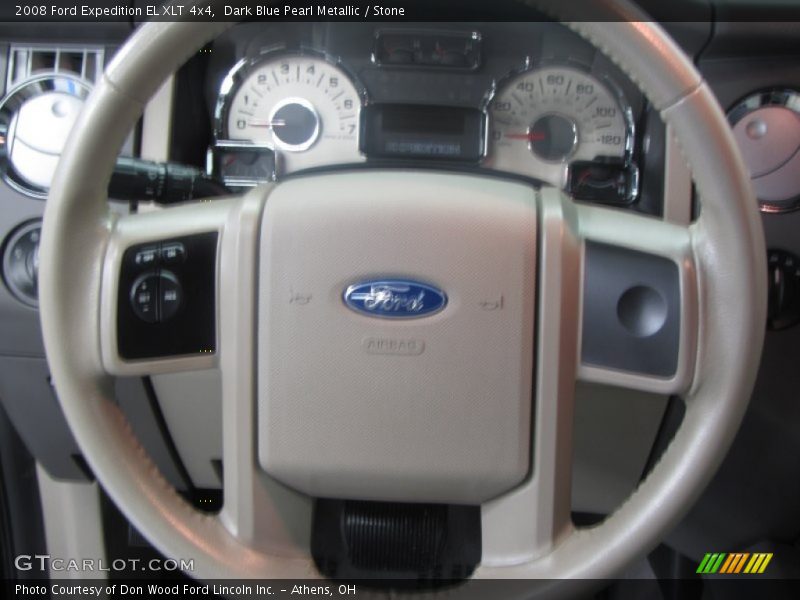 Dark Blue Pearl Metallic / Stone 2008 Ford Expedition EL XLT 4x4