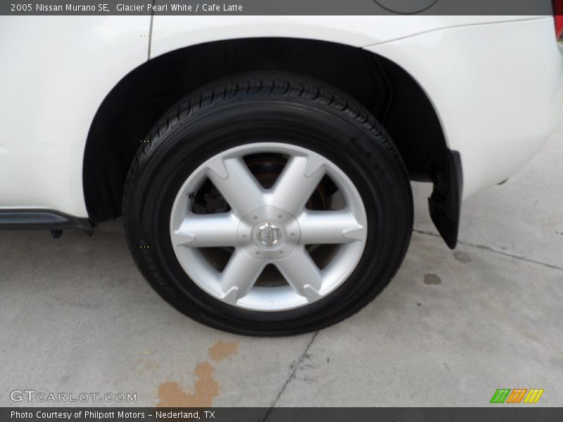 Glacier Pearl White / Cafe Latte 2005 Nissan Murano SE