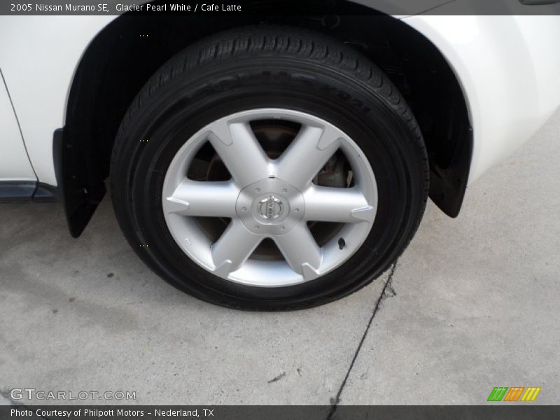 Glacier Pearl White / Cafe Latte 2005 Nissan Murano SE