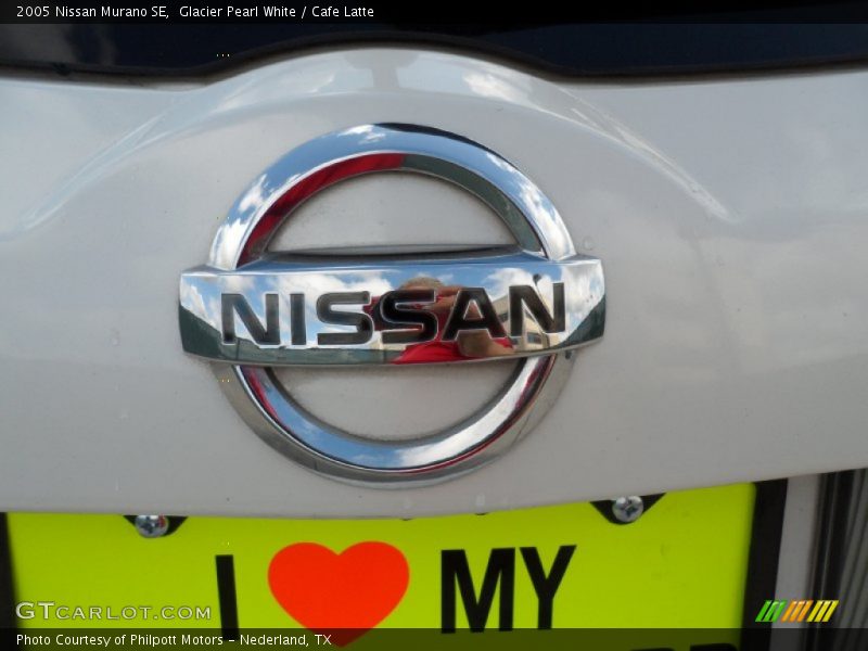 Glacier Pearl White / Cafe Latte 2005 Nissan Murano SE