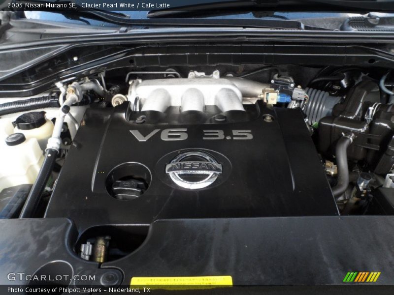 Glacier Pearl White / Cafe Latte 2005 Nissan Murano SE