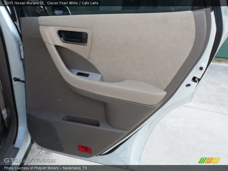 Glacier Pearl White / Cafe Latte 2005 Nissan Murano SE