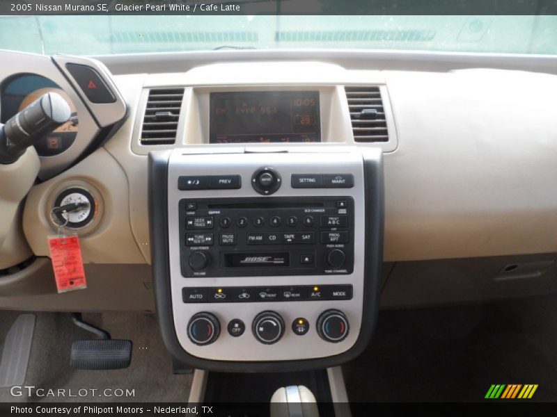 Glacier Pearl White / Cafe Latte 2005 Nissan Murano SE