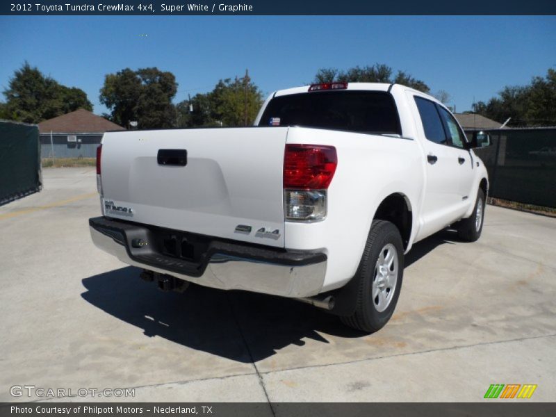 Super White / Graphite 2012 Toyota Tundra CrewMax 4x4