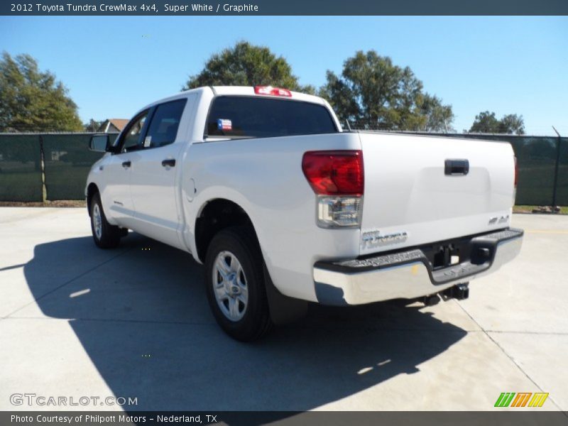 Super White / Graphite 2012 Toyota Tundra CrewMax 4x4