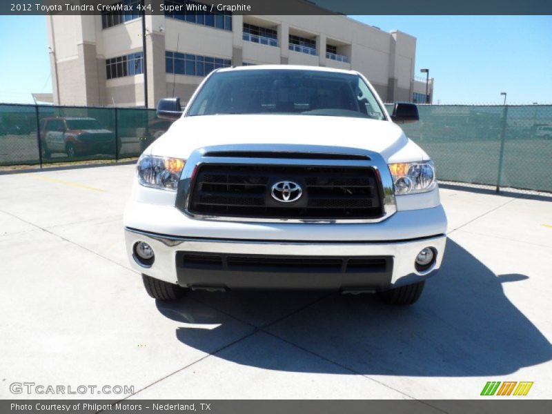 Super White / Graphite 2012 Toyota Tundra CrewMax 4x4