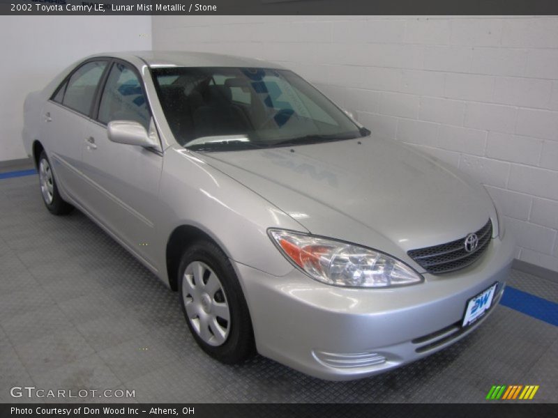 Lunar Mist Metallic / Stone 2002 Toyota Camry LE