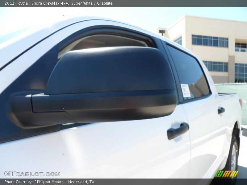 Super White / Graphite 2012 Toyota Tundra CrewMax 4x4