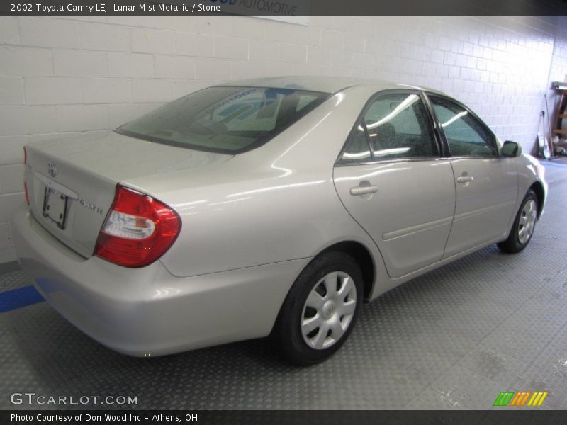 Lunar Mist Metallic / Stone 2002 Toyota Camry LE